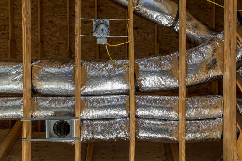 Ductwork in Attic Space