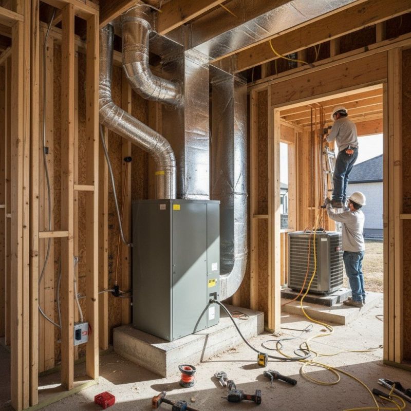 Central Heat Installation